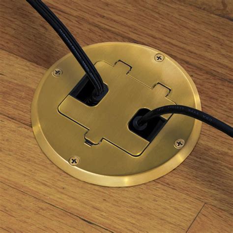 electrical floor box kit|residential floor outlet box.